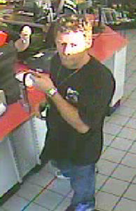 Trash Receptacle Theft Suspect
