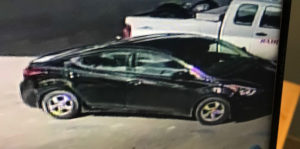 Counterfeit Suspect Vehicle 08182017