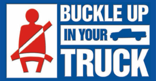 Buckle Up In Truck Featured