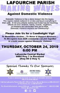 Candlelight Vigil Flyer