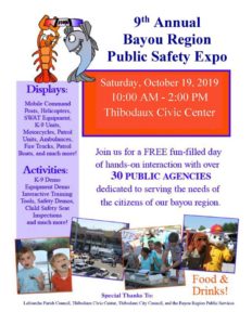 2019 Public Safety Expo Flyer