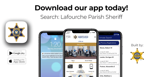 Lafourche Parish Sheriff's Office App