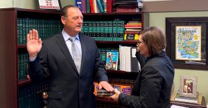 Sheriff Webre Swear In