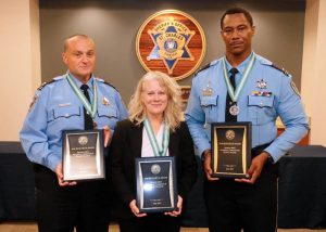 Team Tiger (from L to R): Capt. Marshall Carmouche (St. John the Baptist Parish Sheriff’s Office), Lt. Miranda Rogers (Ouachita Parish Sheriff’s Office) and Lt. Kevin Johnson (LPSO). Not pictured: Lt. David Mascaro (Jefferson Parish Sheriff’s Office)