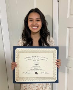 2022 LSA Scholarship Recipient Amy Chiasson